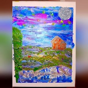 Signed Canvas artwork created by Bradley Stavas